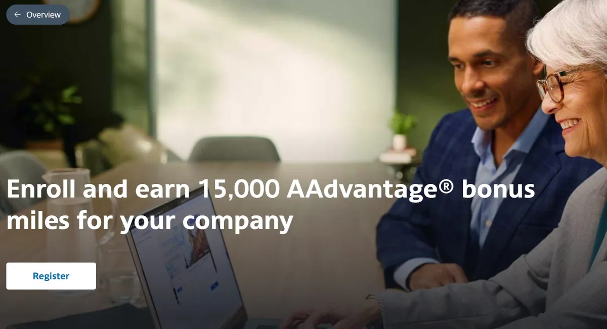 American Airlines offers 15,000 bonus miles for new AAdvantage Business members