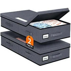 Under Bed Storage Containers on Sale for $17.24