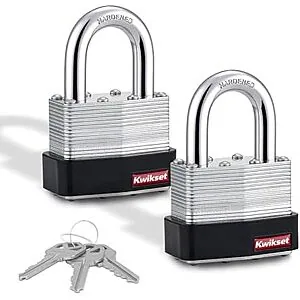 Two-pack padlock available for under $13 at online retailer