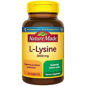 Nature Made L-Lysine 1000 mg tablets available at discounted price