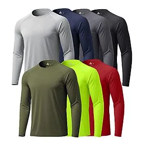 Men's UPF 50+ shirts available for $37.99 on Amazon