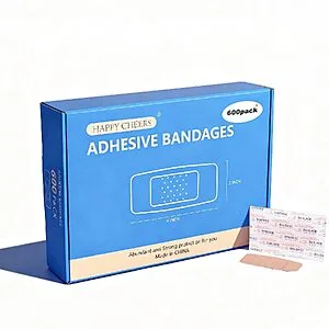 600-Count Fabric Bandages Available for Less Than a Penny Each