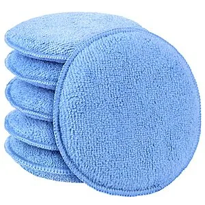 Car wax applicator pads available at discounted price for Prime members
