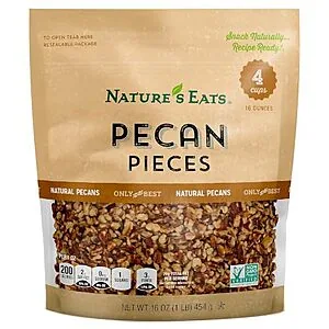Amazon sells pecan pieces for $6.13 after coupon