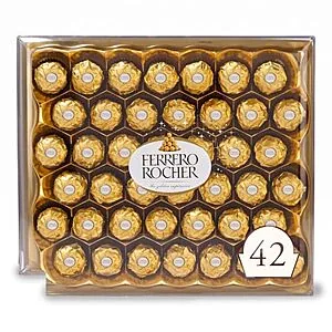 Amazon sells 42-pack Ferrero Rocher for $20.99